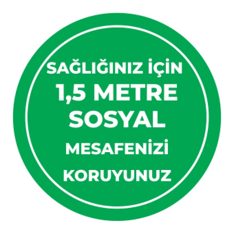 Sosyal Mesafenizi Koruyun fiyat teklifi al
