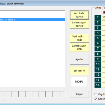 Personel Kontrol Programı 