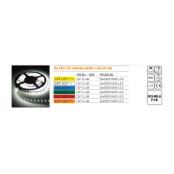 Üç Çi̇pli̇ İç Mekan Şeri̇t Led (Ip 20) 