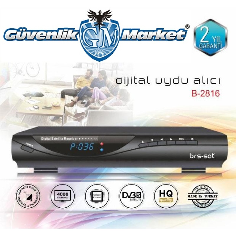 Brş-Sat B-2816 Kasalı Sd Dijital Uydu Alıcısı Tkgs Özellikli Rf Çıkışlı perpa fiyat Brş-Sat B-2816 Kasalı Sd Dijital Uydu Alıcısı Tkgs Özellikli Rf Çıkışlı fiyat teklifi al