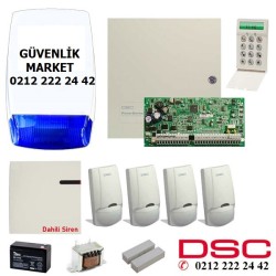 Dsc Kablolu Alarm Sistemi Seti 4+1 