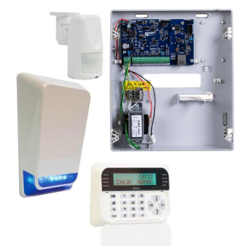Teknim Set Tsp-5334 Lcd Ethernet/Network Lu Alarm Seti (Aku Haric) 