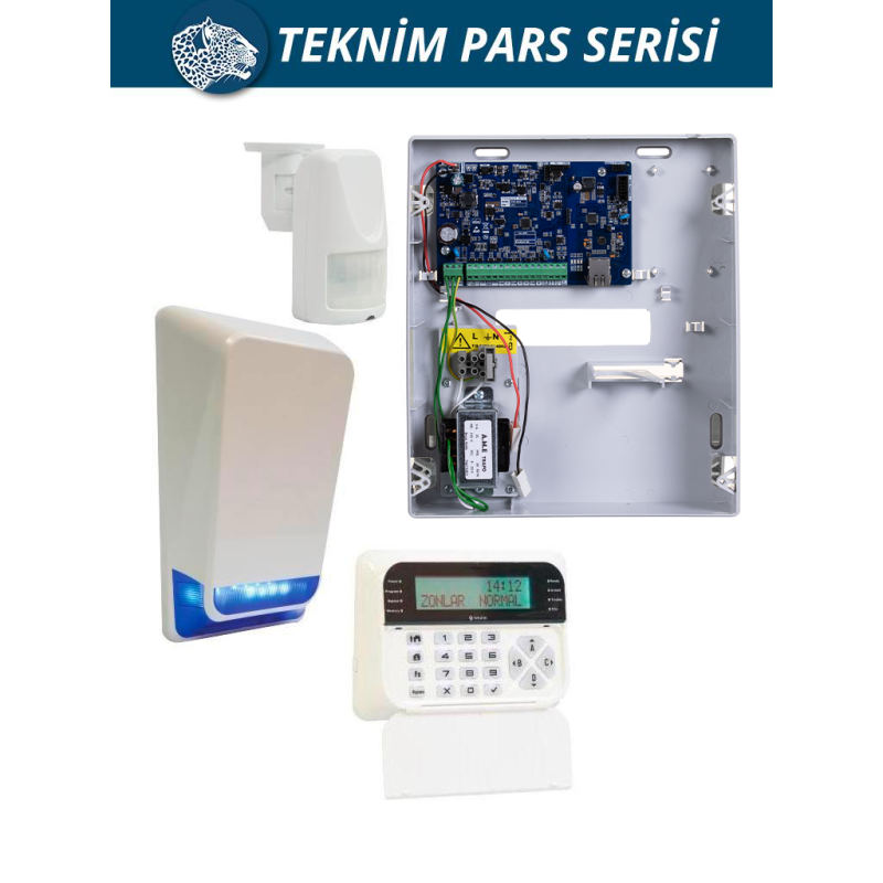 Teknim Set Tsp-5334 Lcd Ethernet/Network Lu Alarm Seti (Dahil) fiyat teklifi al