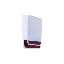 Tekni̇m Tss-5790R Kirmizi Pencereli̇ Hari̇ci̇ Si̇ren 