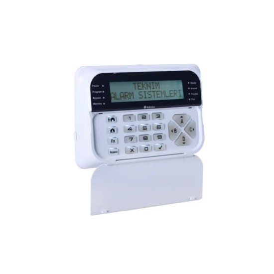 Tekni̇m Tsk-5710 Lcd Keypad, Tsp Seri̇si̇ Paneller İçi̇n Tekni̇m Tsk-5710 Lcd Keypad, Tsp Seri̇si̇ Paneller İçi̇n