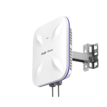 Ruijie Reyee Rg-Rap6260(G) 2 Port Gigabit 2.4/5Ghz 1775Mbps 2X2 Mimo Wifi6 Poe Access Point(Adaptorsuz) 