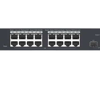 Ruijie RG-ES218GC-P 16 Port 10/100/1000 Mbps Gigabit Switch