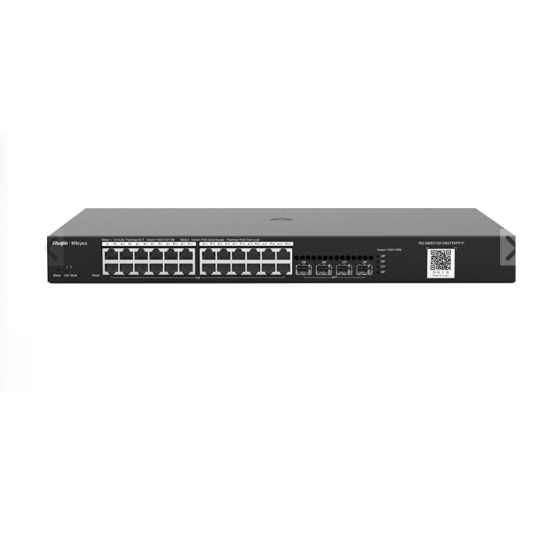 Ruijie RG-NBS3100-24GT4SFP-P 24 Port 10/100/1000 Mbps Gigabit Switch fiyat
