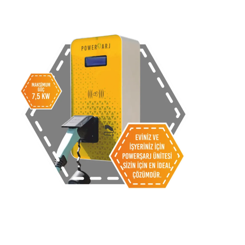 7.5 Kw Elektrikli Ac Araç Şarj İstasyonu fiyat teklifi al