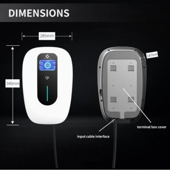 11 kW Duvar Tipi Trifaze Elektrikli Araç Şarj Cihazı