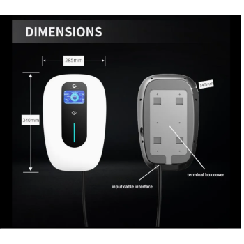 11 kW Duvar Tipi Trifaze Elektrikli Araç Şarj Cihazı 11 kW Duvar Tipi Trifaze Elektrikli Araç Şarj Cihazı