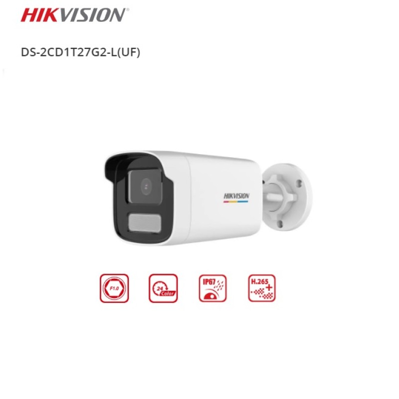 Ds-2Cd1T27G2-L(Uf) 2 Mp Colorvu Md 2.0 Sabit Bullet Network Kamera fiyat teklifi al