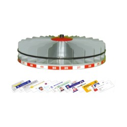 Lamiess K - 25 Dönerli Kart Dolabı