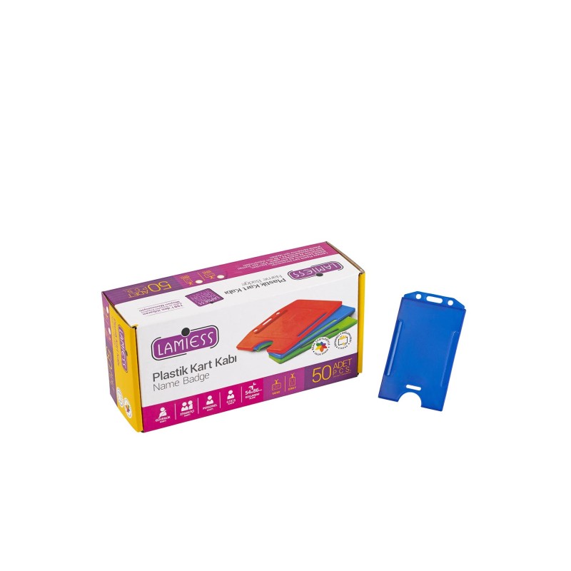 Lamiess  Lms 217 Dikey Plastik Kart Kabı Lacivert 50'Li perpa fiyat Lamiess  Lms 217 Dikey Plastik Kart Kabı Lacivert 50'Li fiyat teklifi al