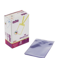 Lamiess Lms-003 Dikey Pvc Kart Poşeti 90 X 120 Mm 100'Lü
