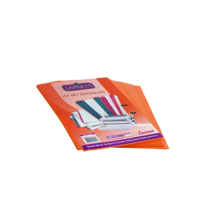 Lamiess  A-4 160 Mıc.Şeffaf Cilt Kapağı Şeffaf Turuncu 100 'Lü perpa fiyat Lamiess  A-4 160 Mıc.Şeffaf Cilt Kapağı Şeffaf Turuncu 100 'Lü fiyat teklifi al