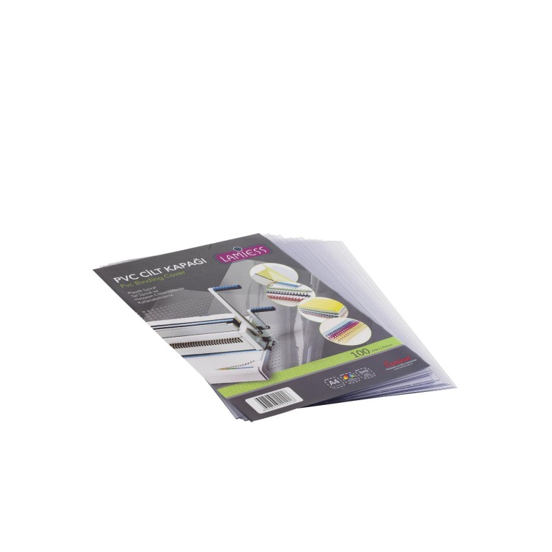 Lamiess  A-4 160 Mıc.Opak Cilt Kapağı Şeffaf 100 'Lü fiyat teklifi al