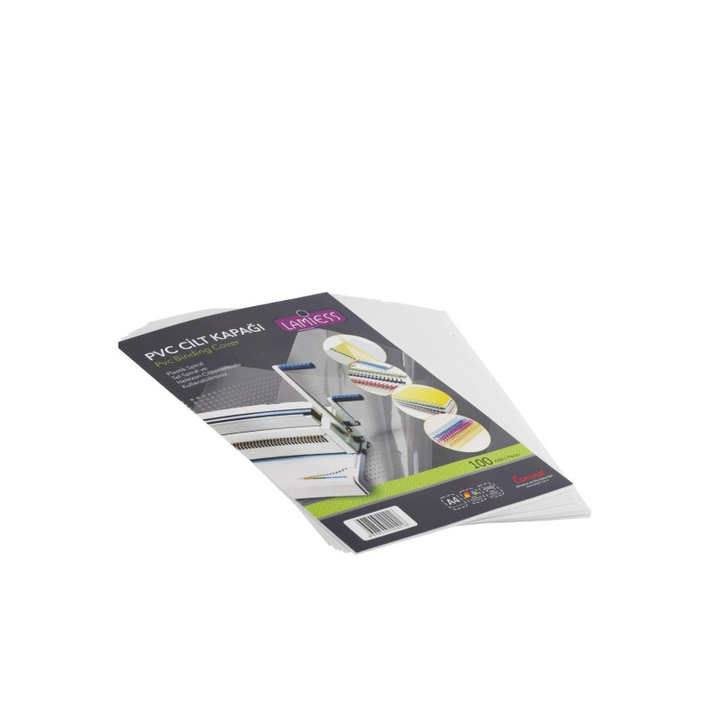 Lamiess  A-3 500 Mıc.Pp Cilt Kapağı Beyaz 50 'Li fiyat teklifi al