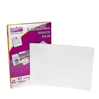 Lamiess  A-3 80 Mıc.Polyester Laminasyon Filmi 100'Lü