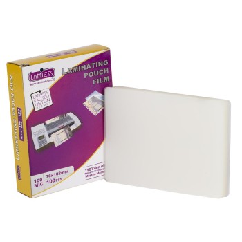 Lamiess  78 X 102 Mm 100 Mıc.Polyester Laminasyon Filmi 300'Lü