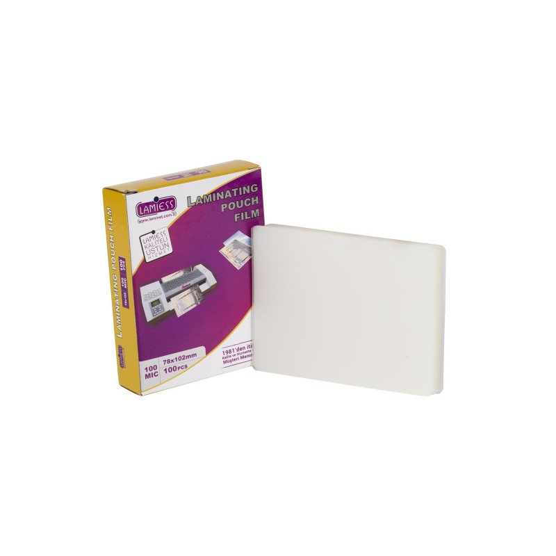 Lamiess  78 X 102 Mm 100 Mıc.Polyester Laminasyon Filmi 300'Lü fiyat teklifi al