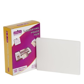 Lamiess  85 X 115 Mm 100 Mıc.Polyester Laminasyon Filmi 300 'Lü