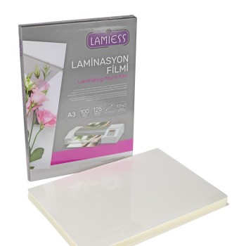 Lamiess  A-3 125 Mıc.Polyester Laminasyon Filmi 100'Lü