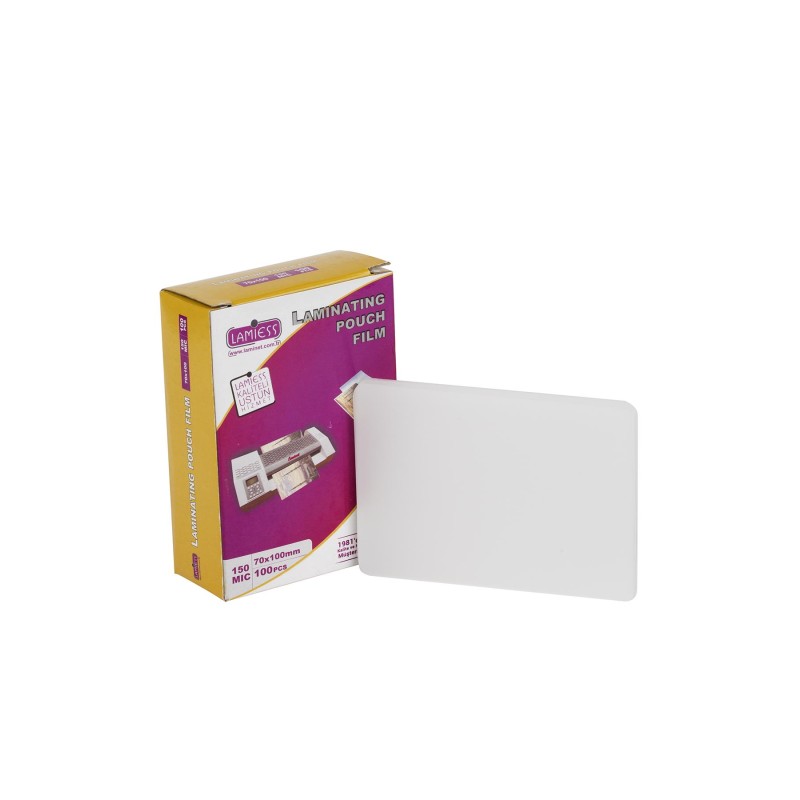 Lamiess  70 X 100 Mm 150 Mıc.Polyester Laminasyon Filmi 300'Lü fiyat teklifi al