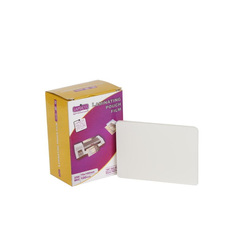 Lamiess  70 X 100 Mm 250 Mıc.Polyester Laminasyon Filmi 200 'Lü fiyat teklifi al