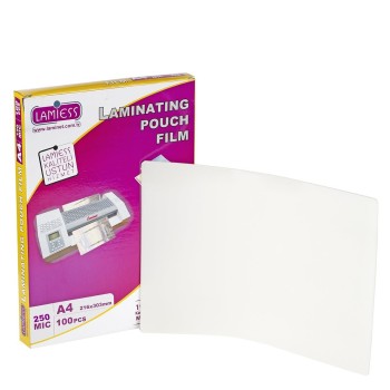 Lamiess  A-4 250 Mıc.Polyester Laminasyon Filmi 100'Lü