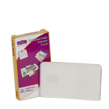 Lamiess 54 X 91 Mm  50 Mıc.Polyester Laminasyon Filmi 300'Lü