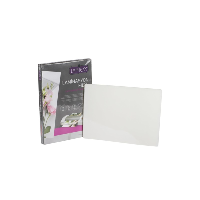 Lamiess 110 X 230 Mm 80 Mıc.Polyester Laminasyon Filmi 100'Lü fiyat teklifi al