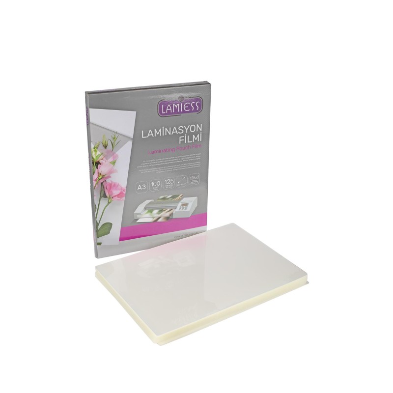 Lamiess  A-3 125 Mıc.Mat Polyester Laminasyon Filmi 100'Lü fiyat teklifi al