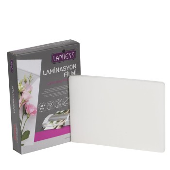 Lamiess 148 X 216 Mm 125 Mıc.Mat Polyester Laminasyon Filmi (100'Lü)