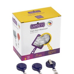 Lamiess Lms 351 Yuvarlak Yoyo Lacivert  50'Li