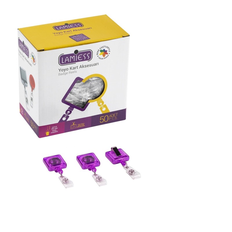 Lamiess Lms 363 Kare Yoyo Şeffaf Mor  50'Li perpa fiyat Lamiess Lms 363 Kare Yoyo Şeffaf Mor  50'Li fiyat teklifi al
