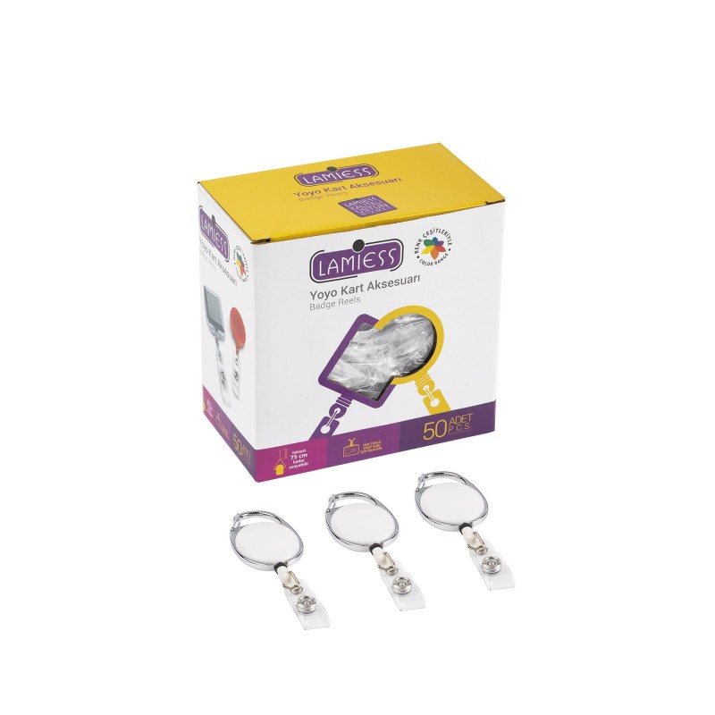 Lamiess Lms 154 Çelik Bordürlü Oval Yoyo Beyaz  50'Li perpa fiyat Lamiess Lms 154 Çelik Bordürlü Oval Yoyo Beyaz  50'Li fiyat teklifi al