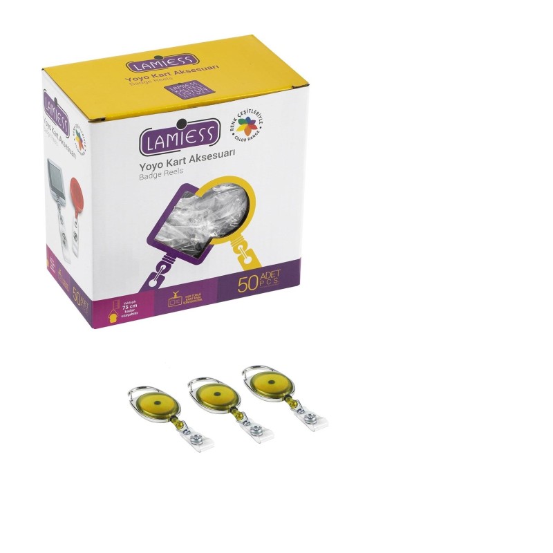 Lamiess Lms 154 Çelik Bordürlü Oval Yoyo Şeffaf Sarı  50'Li perpa fiyat Lamiess Lms 154 Çelik Bordürlü Oval Yoyo Şeffaf Sarı  50'Li fiyat teklifi al