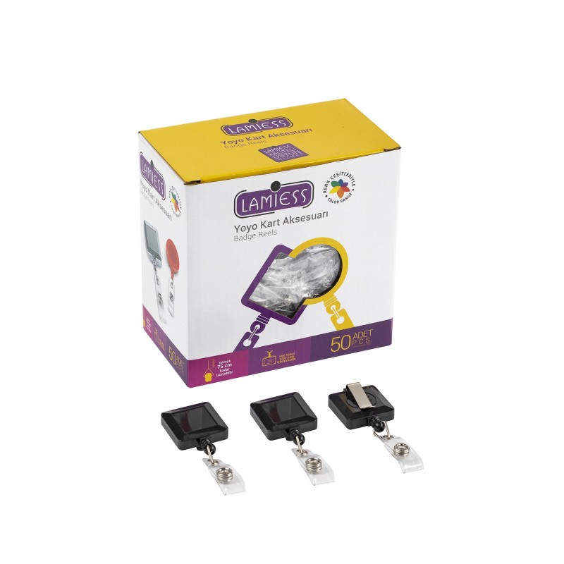 Lamiess  Lms 341 Kare Yoyo Siyah  50'Li perpa fiyat Lamiess  Lms 341 Kare Yoyo Siyah  50'Li fiyat teklifi al