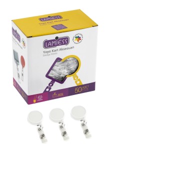 Lamiess Lms 328 Yuvarlak Büyük Yoyo Beyaz  50'Li Lamiess Lms 328 Yuvarlak Büyük Yoyo Beyaz  50'Li