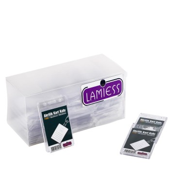 Lamiess  T-011 V Dikey Kart Kabı 50'Li Lamiess  T-011 V Dikey Kart Kabı 50'Li
