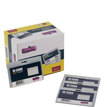 Lamiess T-202 H  Pp Kart Koruyucu Gri 50'Li Lamiess T-202 H  Pp Kart Koruyucu Gri 50'Li