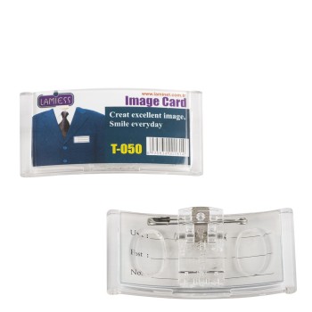 Lamiess  T-050 İğneli Yaka İsimliği 25'Li Lamiess  T-050 İğneli Yaka İsimliği 25'Li