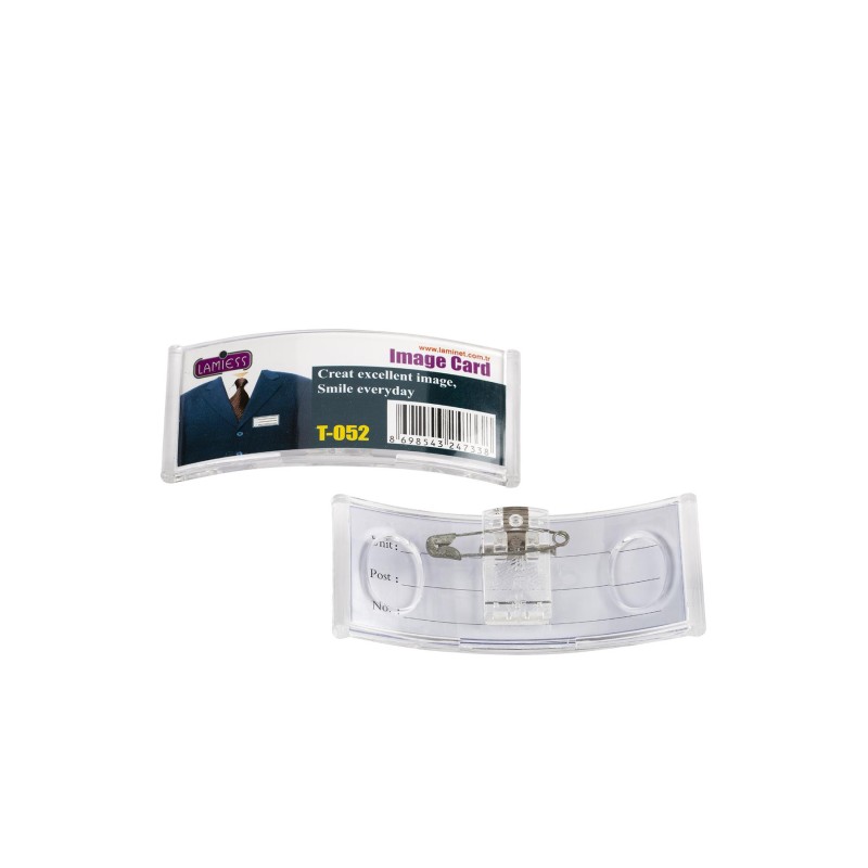 Lamiess  T-054 İğneli Yaka İsimliği 25'Li perpa fiyat Lamiess  T-054 İğneli Yaka İsimliği 25'Li fiyat teklifi al