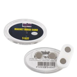 Lamiess  T-536 Mıknatıslı Yaka İsimliği 25'Li