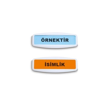 Lamiess  Lms 7005 Mıknatıslı Yaka İsimliği 25'Li Lamiess  Lms 7005 Mıknatıslı Yaka İsimliği 25'Li