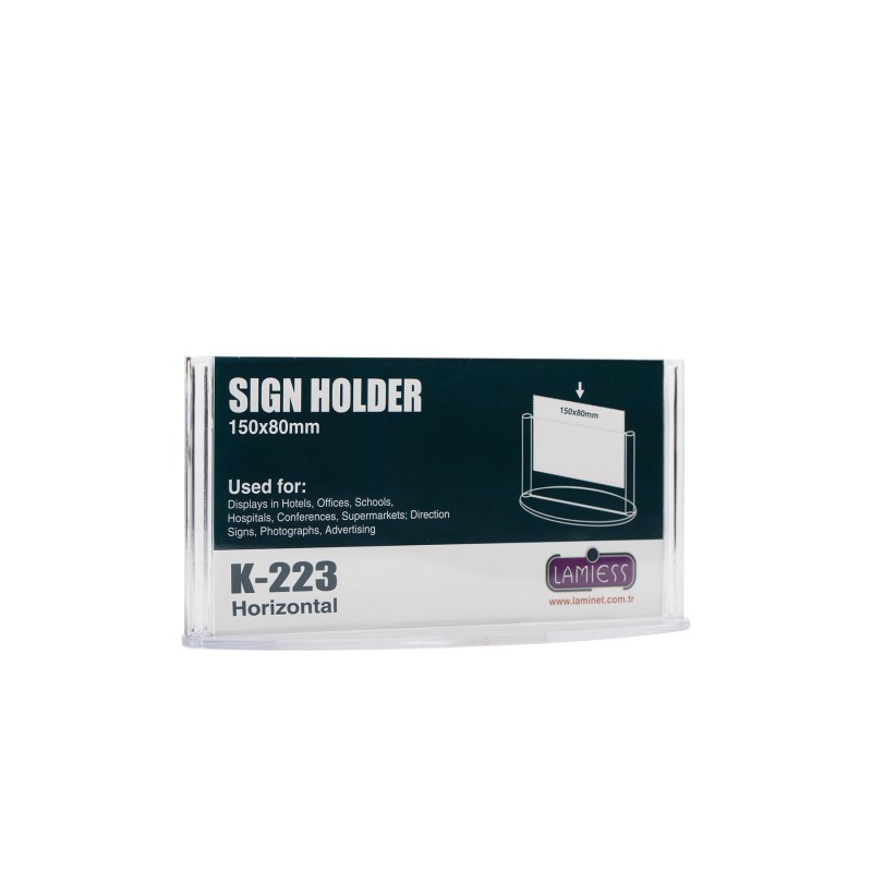 Lamiess K-223 Masaüstü Reklam Panosu Yatay 5 'Li perpa fiyat Lamiess K-223 Masaüstü Reklam Panosu Yatay 5 'Li fiyat teklifi al