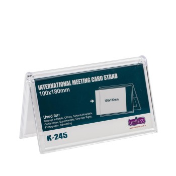 Lamiess K-245 Masaüstü Reklam Panosu Yatay 3 'Lü Lamiess K-245 Masaüstü Reklam Panosu Yatay 3 'Lü