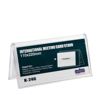 Lamiess K-246 Masaüstü Reklam Panosu Yatay 3 'Lü Lamiess K-246 Masaüstü Reklam Panosu Yatay 3 'Lü