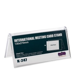 Lamiess K-247 Masaüstü Reklam Panosu Yatay 3 'Lü